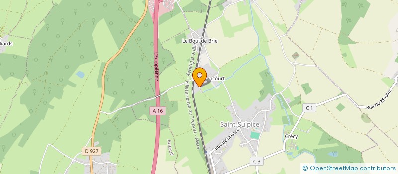 localisation de l'entreprise MONSIEUR JEAN-LUC BONNEL  SAINT-SULPICE