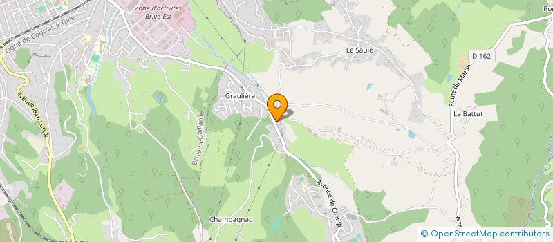 localisation de l'entreprise MONSIEUR JEAN-LUC BONNEL  DAMPNIAT