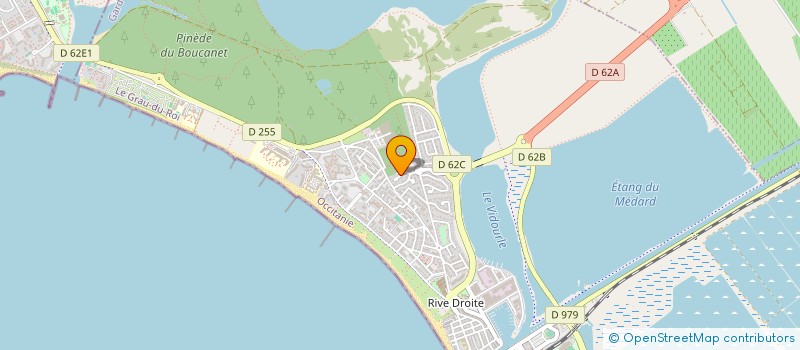 localisation de l'entreprise MONSIEUR JEAN-LUC BONNET  LE GRAU-DU-ROI