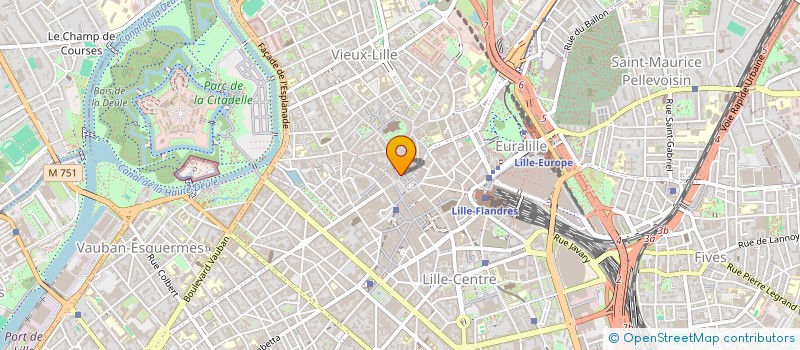 localisation de l'entreprise MONSIEUR JEAN-LUC BONTE  LILLE