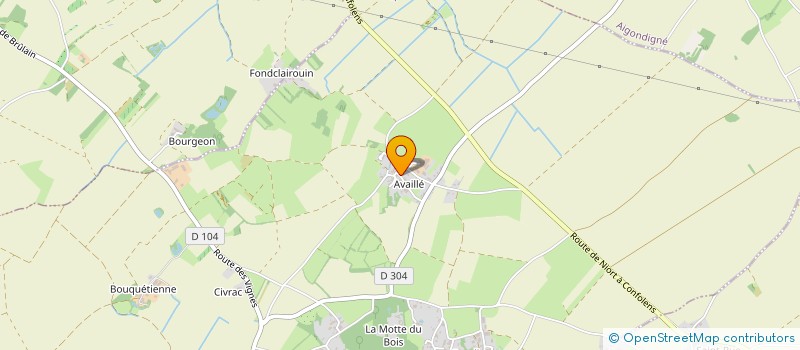 localisation de l'entreprise MONSIEUR JEAN-LUC BOUDET  BRULAIN