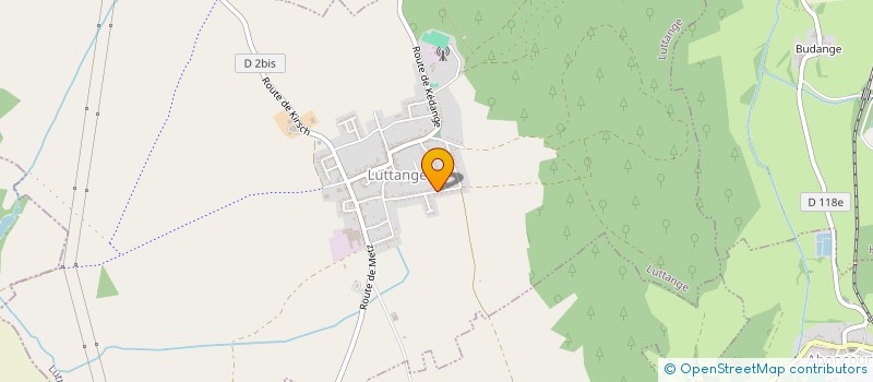 localisation de l'entreprise MONSIEUR JEAN-LUC BOUR  LUTTANGE