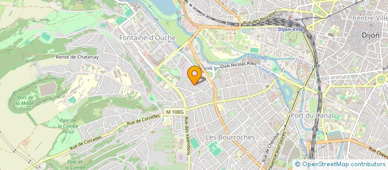 localisation de l'entreprise MONSIEUR JEAN-LUC BOURCIER à DIJON