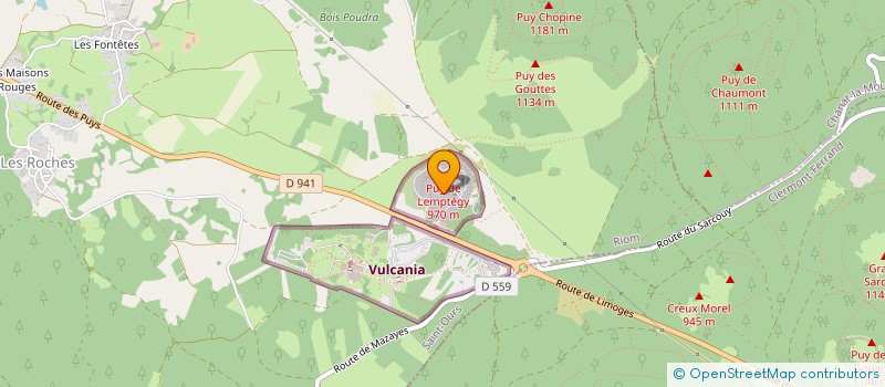 localisation de l'entreprise MONSIEUR JEAN LUC BOURDASSOL  SAINT-OURS