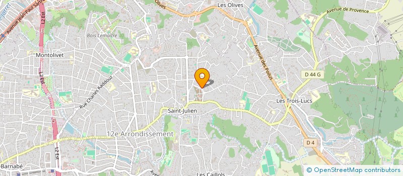 localisation de l'entreprise MONSIEUR JEAN-LUC BOURGES à MARSEILLE
