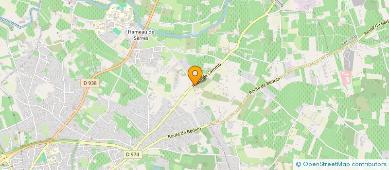 localisation de l'entreprise MONSIEUR JEAN-LUC BOURGUIGNON  CARPENTRAS