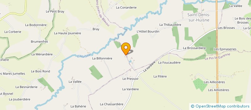 localisation de l'entreprise MONSIEUR JEAN-LUC BOURIENNE à COULIMER