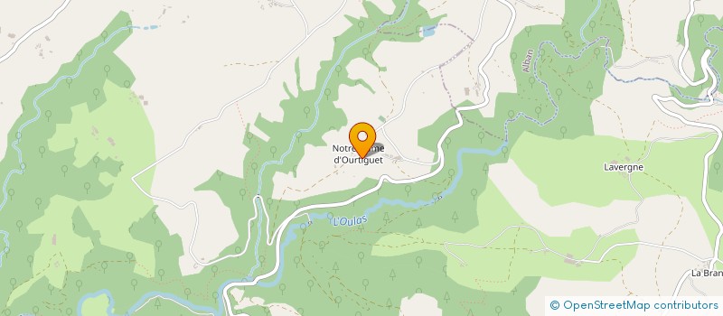 localisation de l'entreprise MONSIEUR JEAN-LUC BOUSQUET  CURVALLE