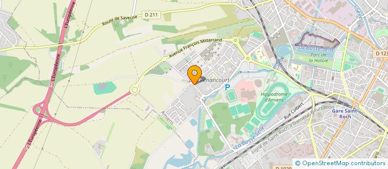 localisation de l'entreprise MONSIEUR JEAN-LUC BOUTARD à AMIENS