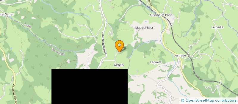 localisation de l'entreprise MONSIEUR JEAN LUC BOUTARY  RIGNAC