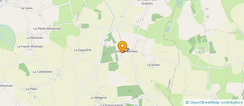 localisation de l'entreprise MONSIEUR JEAN-LUC BOUYER à CORSEPT