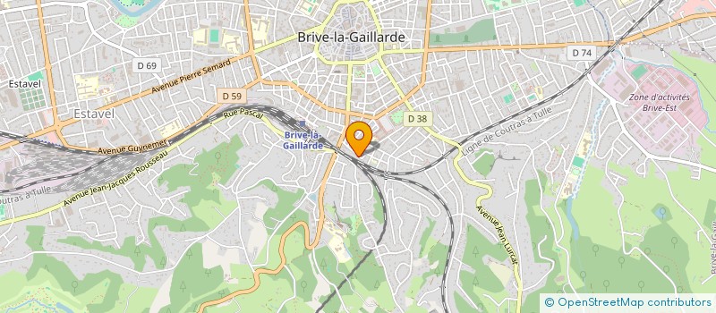 localisation de l'entreprise MONSIEUR JEAN-LUC BOUYGUES à ARNAC
