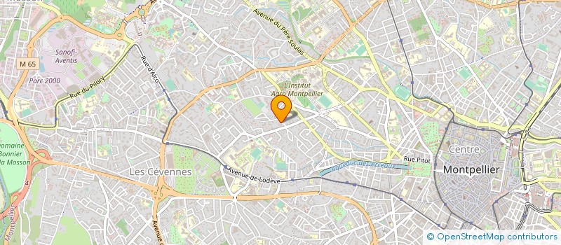 localisation de l'entreprise MONSIEUR JEAN-LUC BRACHET à MONTPELLIER