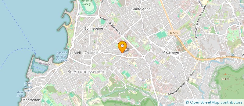 localisation de l'entreprise MONSIEUR JEAN-LUC BRAUN à MARSEILLE