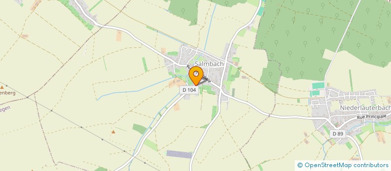 localisation de l'entreprise MONSIEUR JEAN-LUC BRENCKLE  SALMBACH