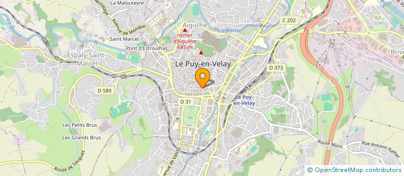 localisation de l'entreprise MONSIEUR JEAN-LUC BREURE  LE PUY-EN-VELAY