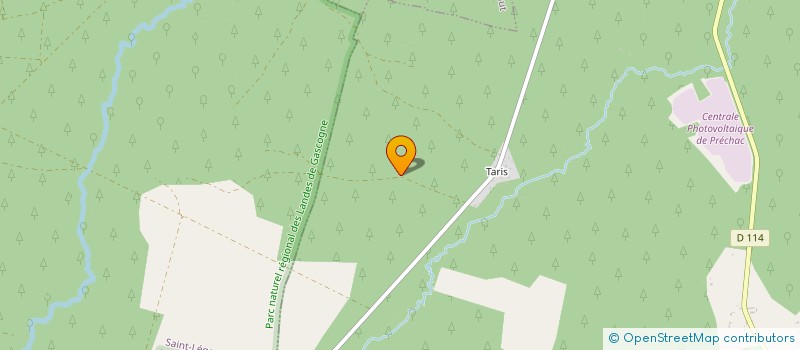 localisation de l'entreprise MONSIEUR JEAN-LUC BURAU-SENAC  PRECHAC