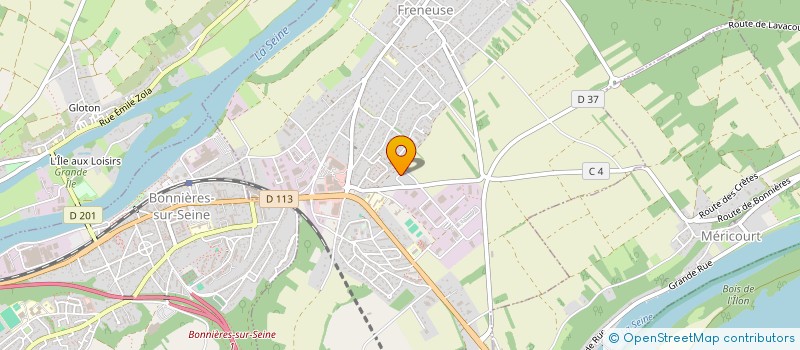 localisation de l'entreprise MONSIEUR JEAN-LUC BUSCAYLET  FRENEUSE