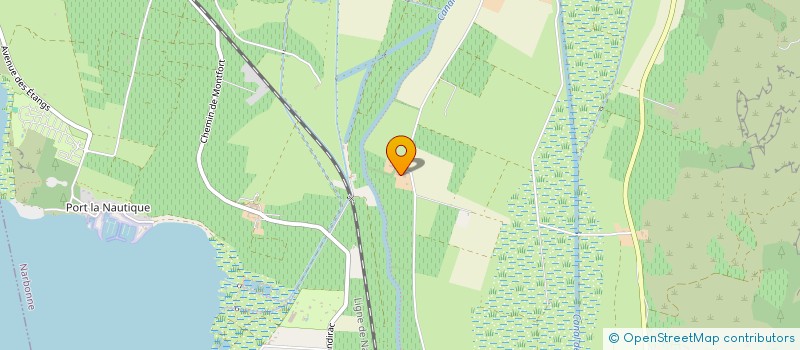 localisation de l'entreprise MONSIEUR JEAN-LUC BUTON  SALLELES-D'AUDE