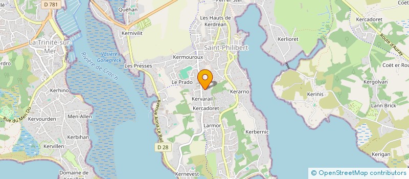 localisation de l'entreprise MONSIEUR JEAN-LUC CARDIN  SAINT-PHILIBERT