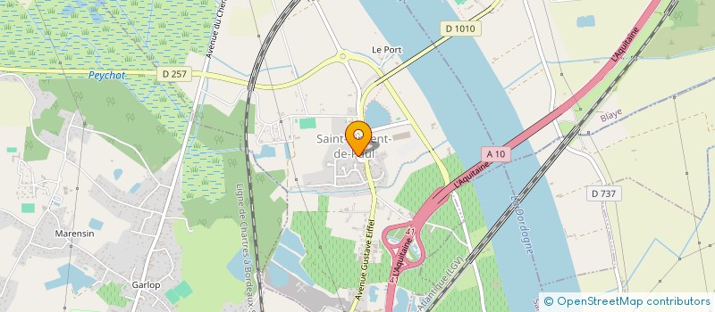 localisation de l'entreprise MONSIEUR JEAN LUC CARMAGNAC  SAINT-VINCENT-DE-PAUL