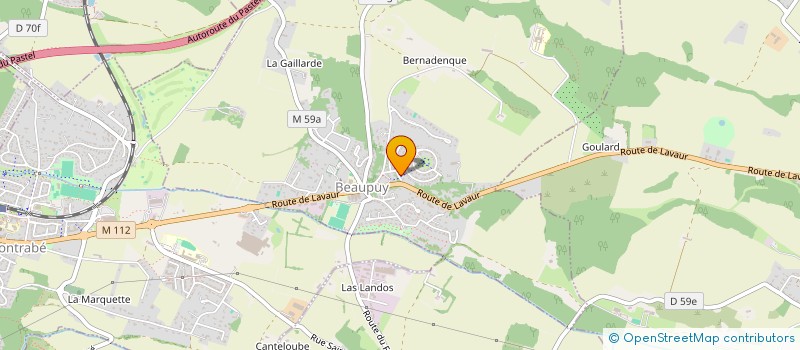 localisation de l'entreprise MONSIEUR JEAN-LUC CARMENI à BEAUPUY
