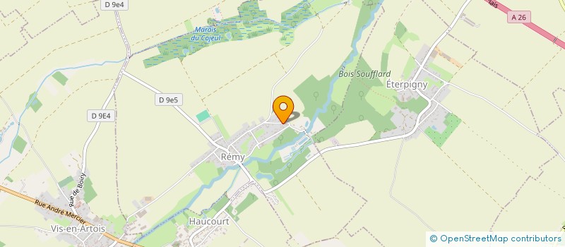 localisation de l'entreprise MONSIEUR JEAN-LUC CARON  REMY