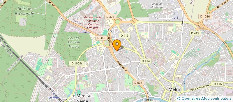 localisation de l'entreprise MONSIEUR JEAN LUC CASTERA  LE MEE-SUR-SEINE