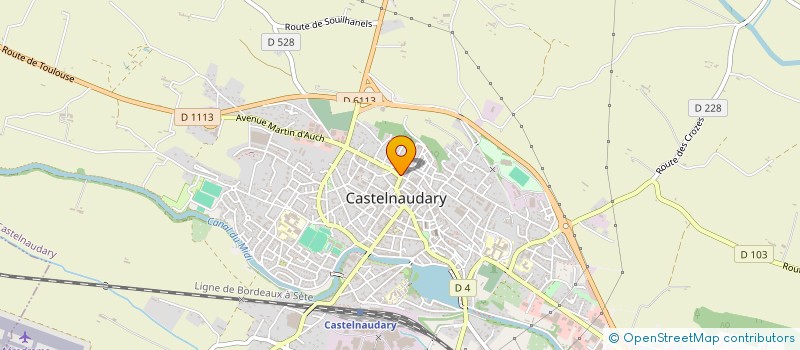 localisation de l'entreprise MONSIEUR JEAN-LUC CAZELLES à CASTELNAUDARY