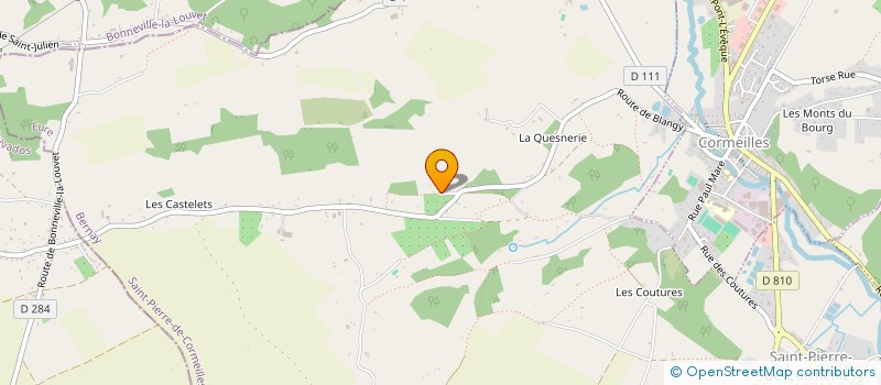 localisation de l'entreprise MONSIEUR JEAN LUC CHALARD  SAINT-PIERRE-DE-CORMEILLES