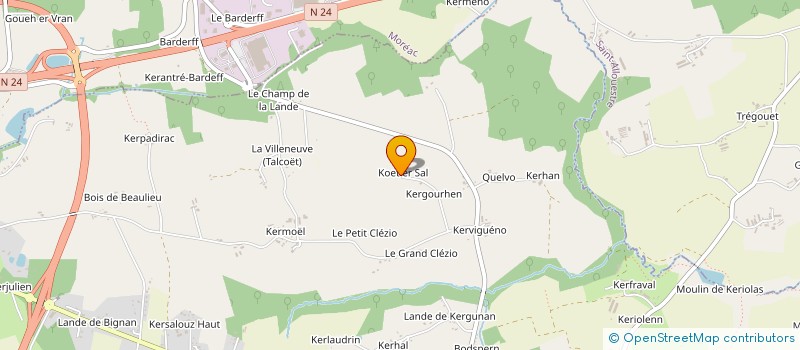 localisation de l'entreprise MONSIEUR JEAN-LUC CHAMAILLARD  EVELLYS