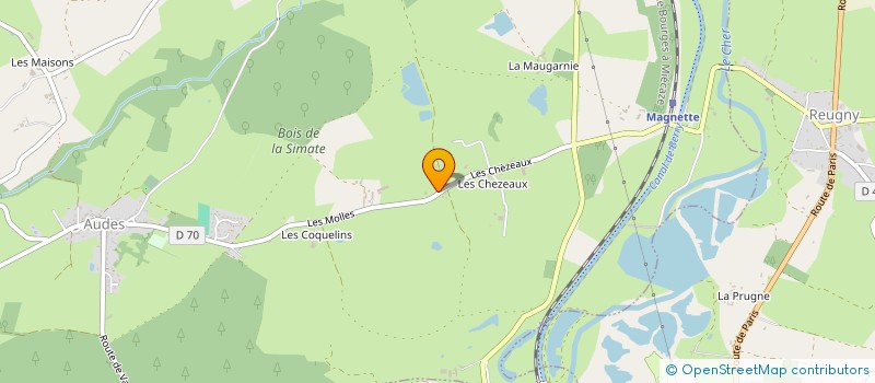 localisation de l'entreprise MONSIEUR JEAN-LUC CHAMBENOIT à AUDES