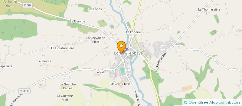 localisation de l'entreprise MONSIEUR JEAN-LUC CHAMBON à LONLAY-L'ABBAYE