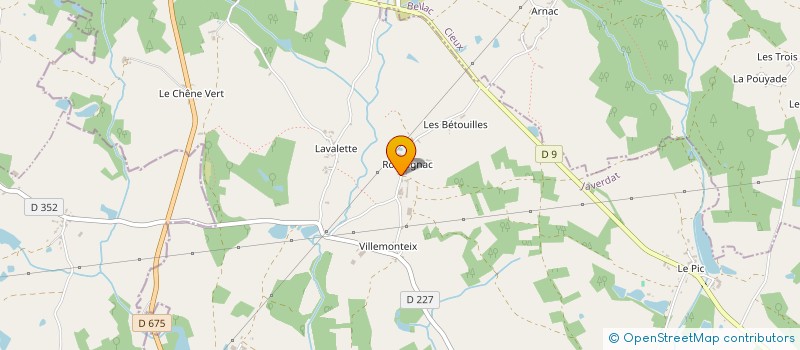 localisation de l'entreprise MONSIEUR JEAN-LUC CHAMPALOUX à JAVERDAT