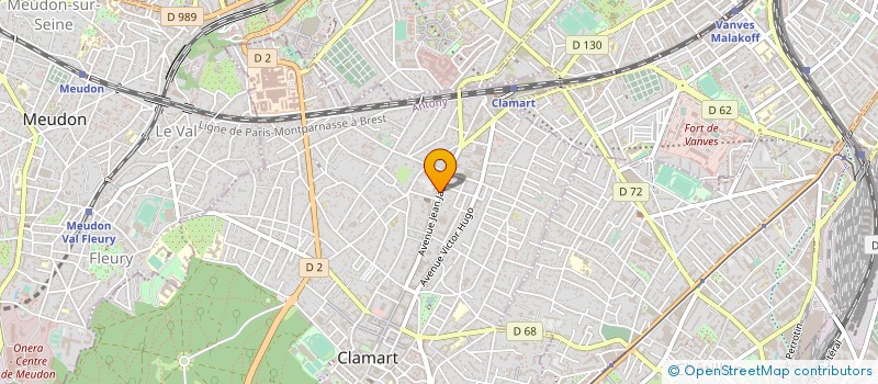 localisation de l'entreprise MONSIEUR JEAN-LUC CHAPELLIER à CLAMART