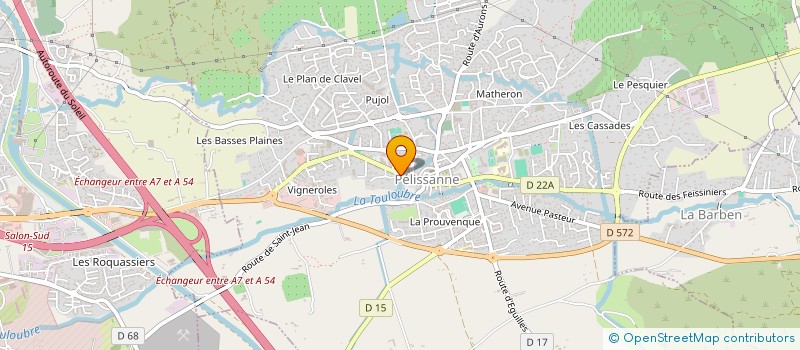 localisation de l'entreprise MONSIEUR JEAN-LUC CHASTELAS à PELISSANNE