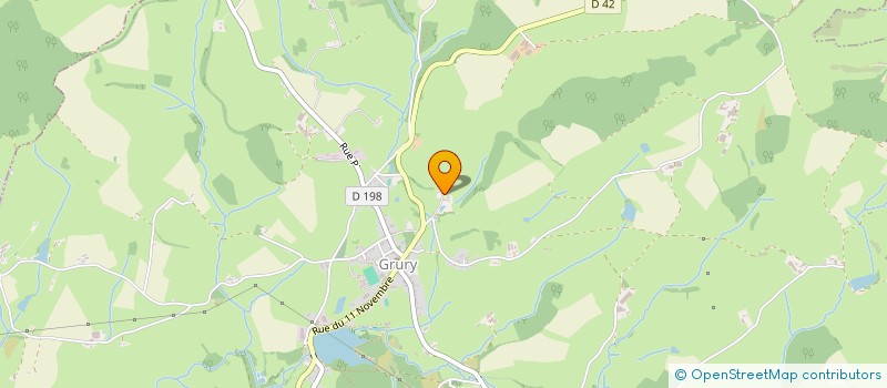 localisation de l'entreprise MONSIEUR JEAN-LUC CHATEAU  ISSY L'EVEQUE