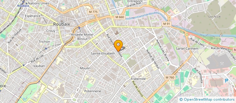 localisation de l'entreprise MONSIEUR JEAN-LUC CHATELAIN à ROUBAIX