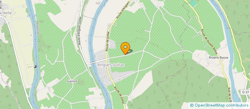 localisation de l'entreprise MONSIEUR JEAN-LUC CHAUVEAU  LUZECH