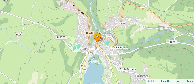 localisation de l'entreprise MONSIEUR JEAN-LUC CHAUVIN  BONLIEU