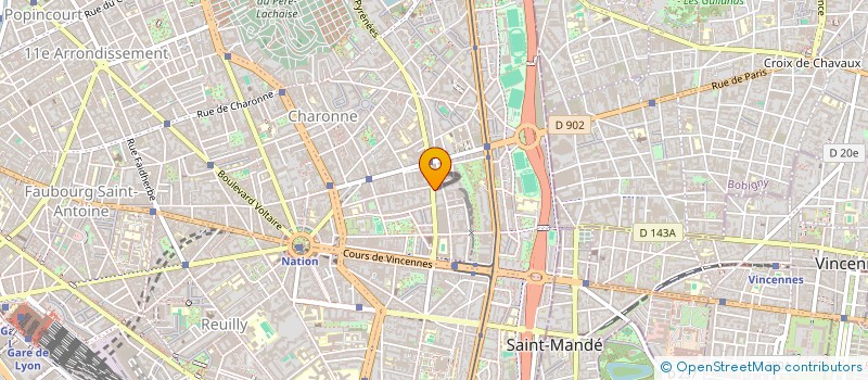 localisation de l'entreprise MONSIEUR JEAN-LUC CHEN  PARIS