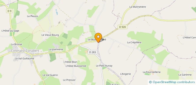 localisation de l'entreprise MONSIEUR JEAN-LUC CHEVALLIER à PERCHE-EN-NOCE