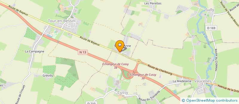 localisation de l'entreprise MONSIEUR JEAN-LUC CHEVANCE  NONANT