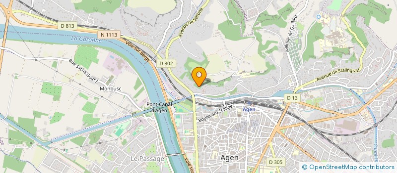 localisation de l'entreprise MONSIEUR JEAN LUC CHEVILLOTTE  AGEN