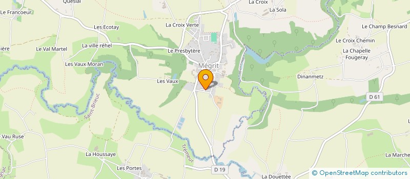 localisation de l'entreprise MONSIEUR JEAN-LUC CHILOU à MEGRIT