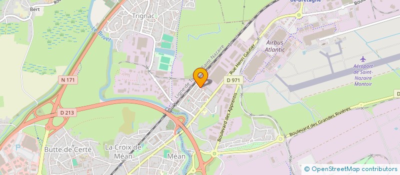 localisation de l'entreprise MONSIEUR JEAN-LUC CHOPIN  MONTOIR-DE-BRETAGNE