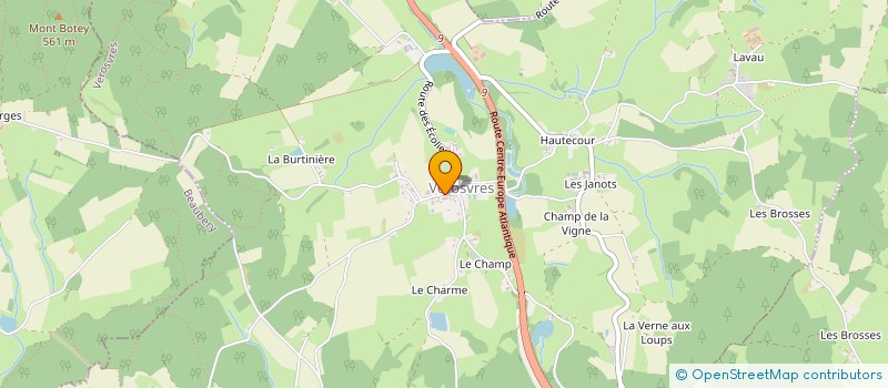 localisation de l'entreprise MONSIEUR JEAN-LUC CHUL  VEROSVRES