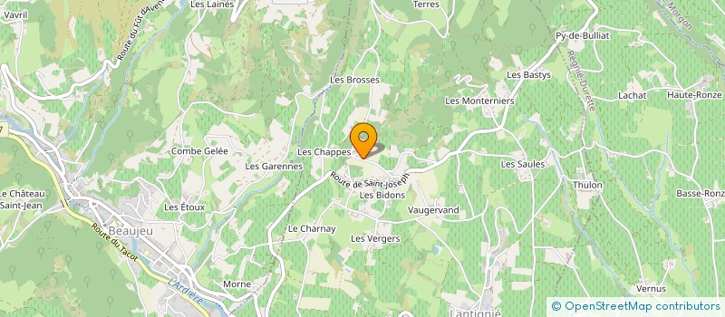 localisation de l'entreprise MONSIEUR JEAN-LUC CHUZEVILLE à DEUX-GROSNES