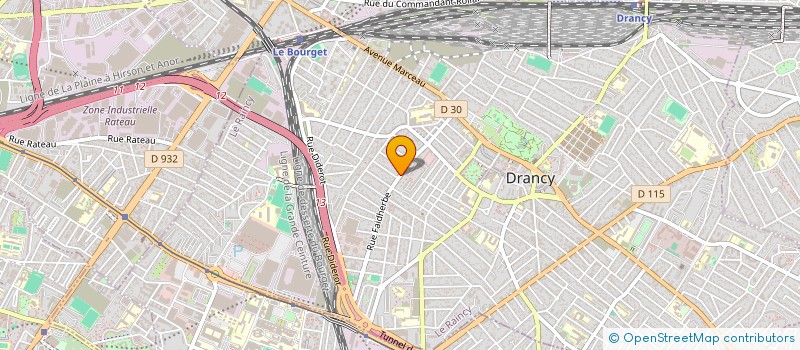localisation de l'entreprise MONSIEUR JEAN-LUC CICERON à DRANCY