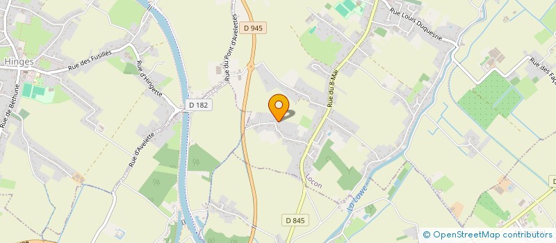 localisation de l'entreprise MONSIEUR JEAN-LUC CLAEREBOUT  LILLERS